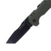Cold Steel Engage 3in 4116SS Tanto Point Blade 4.25in OD Green GFN Handle Everyday Carry Tactical Ambidextrous Folding Knife view 3