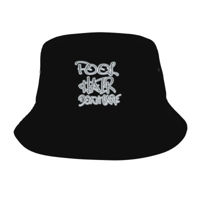 Pool Hair Don't Care Bucket Hat Outdoor Travel Camping Hiking Fishing Safari Festival Washed Packable Summer Beach Sun Hats with Strings for Mens Womens