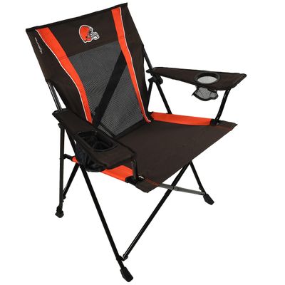 Kijaro Sports Fan Folding Chair, 26" L x 35.5" W x 37" H, Cleveland Browns