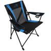Kijaro Dual Lock Pro, Sports Fan Folding Chair, 26" L x 35.5" W x 37" H, Carolina Panthers view 1