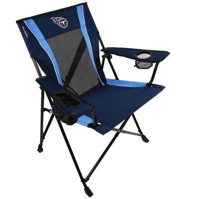 Kijaro Sports Fan Folding Chair, 26" L x 35.5" W x 37" H, Tennessee Titans