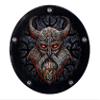 Custom Aluminum 5 Hole Softail M8 Derby Clutch Cover for Harley Davidson - Odin Stone Viking (Matte Finish, 2018 Sport Glide) view 1