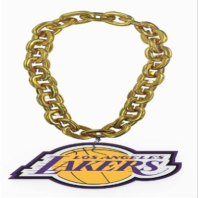 Aminco Los Angeles Lakers NBA Fan Chain, Gold