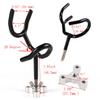 4pcs Sure Grip Steel Boat Rod Holder 20 Degree PVC Coated Steel Wire Fishing Pole Holder view 2