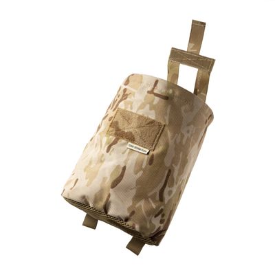 Edgar Sherman Design ESD-SAP-MC Dump Pouch | Molle Mil-Spec Tactical | Mesh Drain | Large Mag and Ammo Collapsible Storage (Multicam)