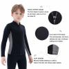 REALON Kids Wetsuit Top Jacket for Boys Girls Toddler Youth, Children's Wet Suit Shirt Neoprene 3mm Long Sleeve Front Zipper Swimsuit for Swimming Surfing Dive Snorkeling Water Sports view 4