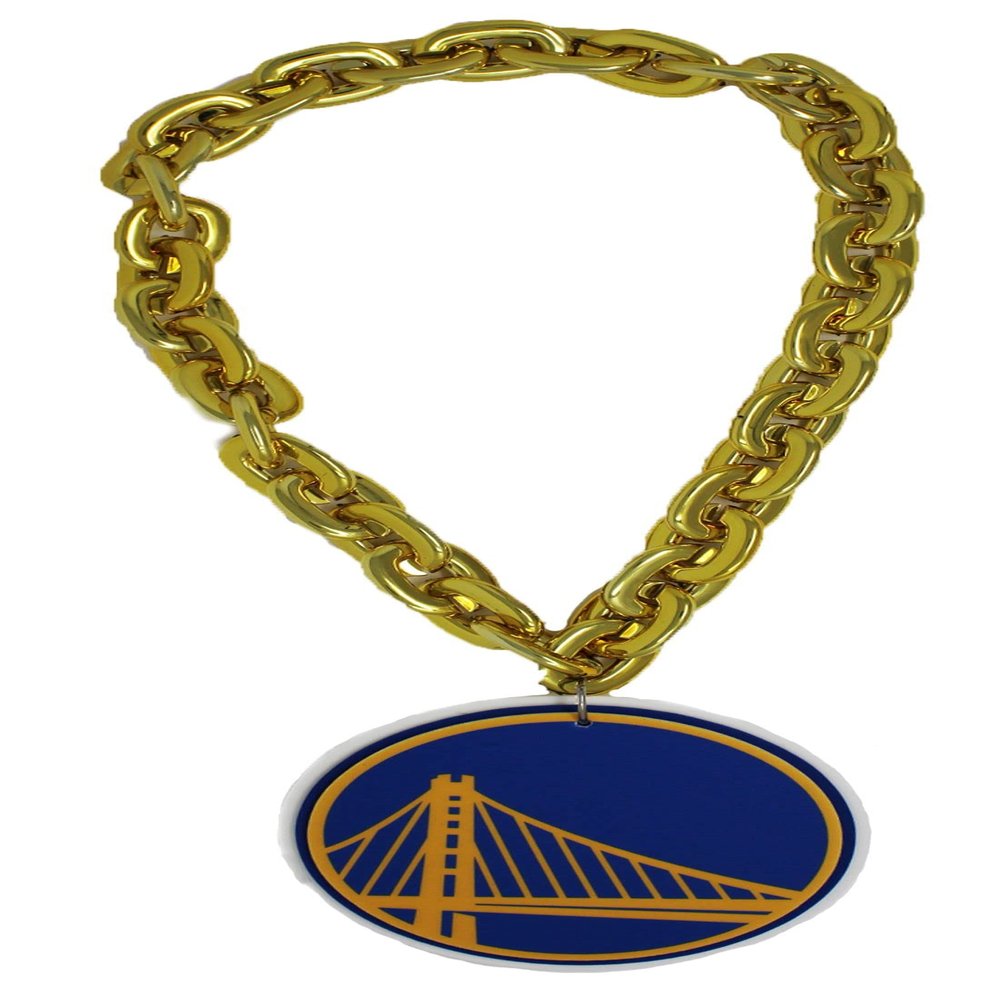 Aminco Golden State Warriors NBA Fan Chain, Gold