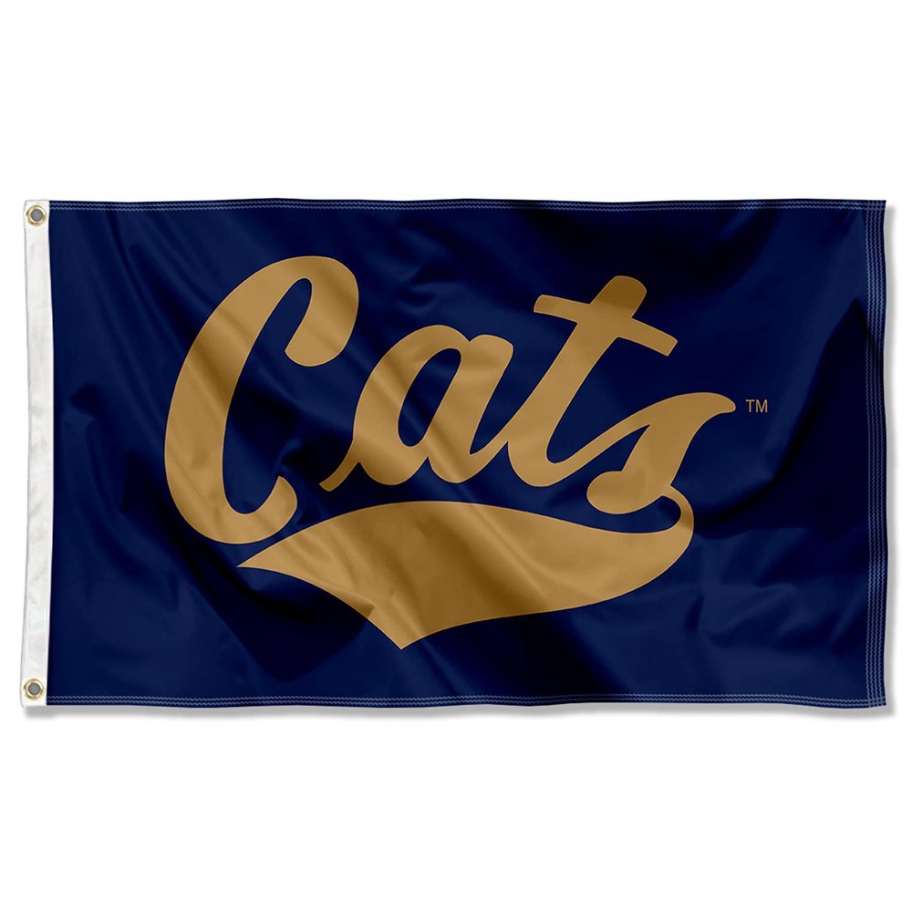 College Flags & Banners Co. Montana State Bobcats Script Cats Large Grommet Banner Flag