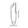 RiToEasysports 10Pcs Stainless Steel Longline Branch Hangers Snap Clip Tuna Clamp Fishing Tackle 2.6X100mm view 2