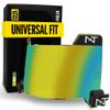 Nxtrnd VZR3 Football Visor, Curved Lens Technology, Fits Adult & Youth Football Helmets (Gold) view 1