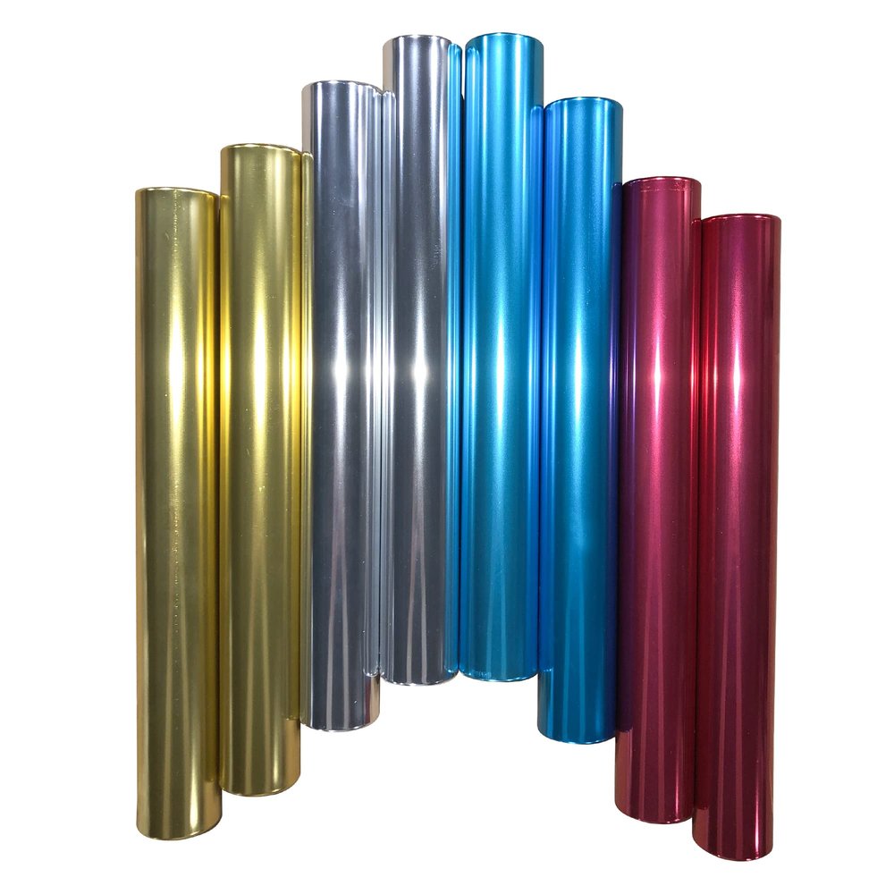 Ace Creations Aluminum Relay Batons for Track and Field Races, Gym, Phy Ed, Running (8)