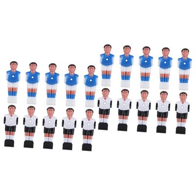20 Pcs Football Machine Accessories Soccer Toys De Soccer Decked Accessories Foosball Balls Replacement Foosball Player Models Figurine Player