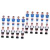 20 Pcs Football Machine Accessories Soccer Toys De Soccer Decked Accessories Foosball Balls Replacement Foosball Player Models Figurine Player view 1