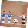20 Pcs Football Machine Accessories Soccer Toys De Soccer Decked Accessories Foosball Balls Replacement Foosball Player Models Figurine Player view 2