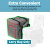 Camping Brothers Outdoor Portable Toilet with Carry Bag (5.3 Gallons Capacity Waste Tank) Camping Porta Potty Supports 286 LBS and Up to 50 Flushes (Carry Bag Only) view 4