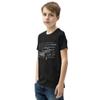 1971 Chevy K20 Custom 20 C10 K10 C30 1500 Pickup Truck Club Show Owner Youth Short Sleeve T-Shirt Black view 3