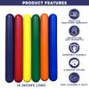 Ace Creations Safety Foam Relay Baton Set of 6 for Track and Field, Gym Class Running Race Games view 2