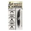 Bendable Party Mustache Set view 1