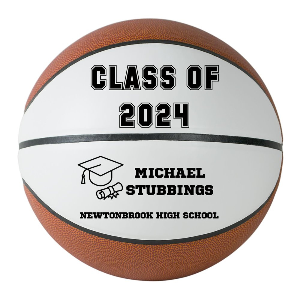 Personalized Custom Graduation 2025 Basketball - Graduation Class of 2025 - Graduation for Boy - Graduation for Girl - High School Senior