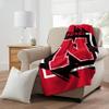 Northwest The Company Nebraska Cornhuskers Blanket 46x60 Micro Raschel Dimensional Design Rolled view 2
