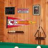Kansas City Chiefs LVII 2022 2023 Super Bowl Champions Pennant Banner and Wall Tack Pads view 4