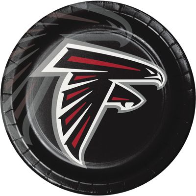 Trendware Atlanta Falcons Paper Plates, 24 ct, Officially Licensed