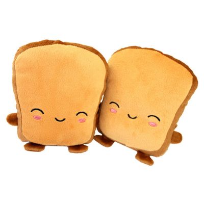BIUDECO Electric Warm Gloves Bread Shaped Cartoon Design Heated Mittens for Men Women Thermal Gloves for Winter