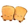 BIUDECO Electric Warm Gloves Bread Shaped Cartoon Design Heated Mittens for Men Women Thermal Gloves for Winter view 1