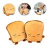 BIUDECO Electric Warm Gloves Bread Shaped Cartoon Design Heated Mittens for Men Women Thermal Gloves for Winter view 3
