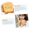 BIUDECO Electric Warm Gloves Bread Shaped Cartoon Design Heated Mittens for Men Women Thermal Gloves for Winter view 4