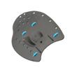 INOOMP 1pair Swim Paddles for Training Hand Paddles for Adults Boy Girl Swimming Technique Improve Efficiency view 3