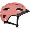 Retrospec Lennon Bike Helmet with LED Safety Light Adjustable Dial & Removable Visor - Adjustable Bicycle Helmet for Adult Men & Women - Matte Melon One Size view 2
