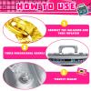 Cunhill 22 Pcs 80s 90s Party Decorations Include Inflatable Boom Box Beverage Cooler, Inflatable Mobile Phone and 20 Gold Foil Chain Balloons for Hip Hop Theme Supplies Cosplay Props view 3