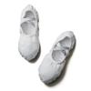 MSMAX Dance Flats Performa Stretch White Ballet Slipper Toddler 6 M US Toddler view 3