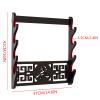 Hylzd Samurai Sword Stand Wall Mount - 4 Tier Martial arts Weapons Holder Fleece Protection Display Stand Katana Wakizashi Tanto Wall Hanger Sword Rack (Longzi Payment) view 2