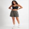 ODODOS Modal Soft Wide Leg Shorts for Women 4" High Waist Casual Relaxed Shorts with Pockets, Deep Grey, Large view 3