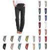 Uillui Pants for Women Casual Comfortable Straight Pants Cotton Linen Elastic Waist Slacks Trousers Loose Fit Wide Leg Pants view 1