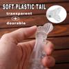 HUFFA 3PCS / Lot Fish Lures Unpainted Glide Shad Bait Hard Plastic Body Soft Tail 13.5CM 27.5G Multi Jointed Swimbait Blanks view 3