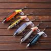 HUFFA 1PC Topwater Hard Bait Wobbler Surface Artificial Bass Fish Tackle Rotate Tail Bee Cicada Popper Mouse Fishing Lures (Color : CC57-5) view 4