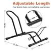 Bike Stand Floor Bicycle Stand Bike Parking Rack Stand Bicycle Storage Perfect for 16"-29" Front and Rear Wheel Parking Rack view 4