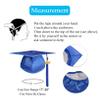 TngHui Preschool and Kindergarten Shiny Black Graduation Cap with 2026 Tassel Charm view 4