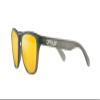 Oakley Unisex Kids Oj9006 Frogskins Xs Sunglasses, Matte Grey Smoke/Prizm 24k Polarized, 53 Mm US view 3