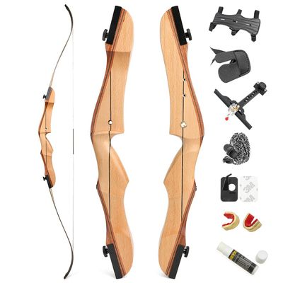 66" 68" 70" Takedown Recurve Bow Archery Competition Athletic Bow 14-40 LB Right Handed Archery Kit Outdoor Training Hunting Shooting (70"/22lbs, kit 1)