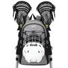 WOLT Lacrosse Bag-Lacrosse Backpack with Two Sticks Holder-Large Field Hockey Bag Holds All Sport Gears view 1