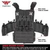 vAv YAKEDA Camo Tactical Outdoor Carrier Vest (Black) view 4