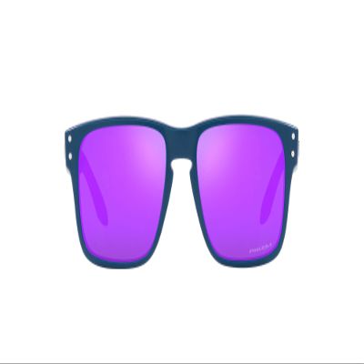 Oakley Youth Unisex Kids OJ9007 Holbrook XS Square Sunglasses, Matte Poseidon/Prizm Violet, 53 mm