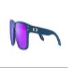 Oakley Youth Unisex Kids OJ9007 Holbrook XS Square Sunglasses, Matte Poseidon/Prizm Violet, 53 mm view 3