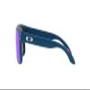 Oakley Youth Unisex Kids OJ9007 Holbrook XS Square Sunglasses, Matte Poseidon/Prizm Violet, 53 mm view 4
