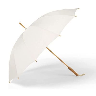 ZAEGO Umbrellas for Rain Golf Umbrella Handmade Bamboo Stick Umbrella Windproof Rainproof Chinese Style Canopy Vented Manual Umbrella Umbrellas for Rain Windproof (Color : OneColor, Size : 90CM)