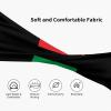 African American Flag Red Black and Green Multifunctional Headband Unisex Quick-Drying Sports Sweatbands Workout Wristbands view 3